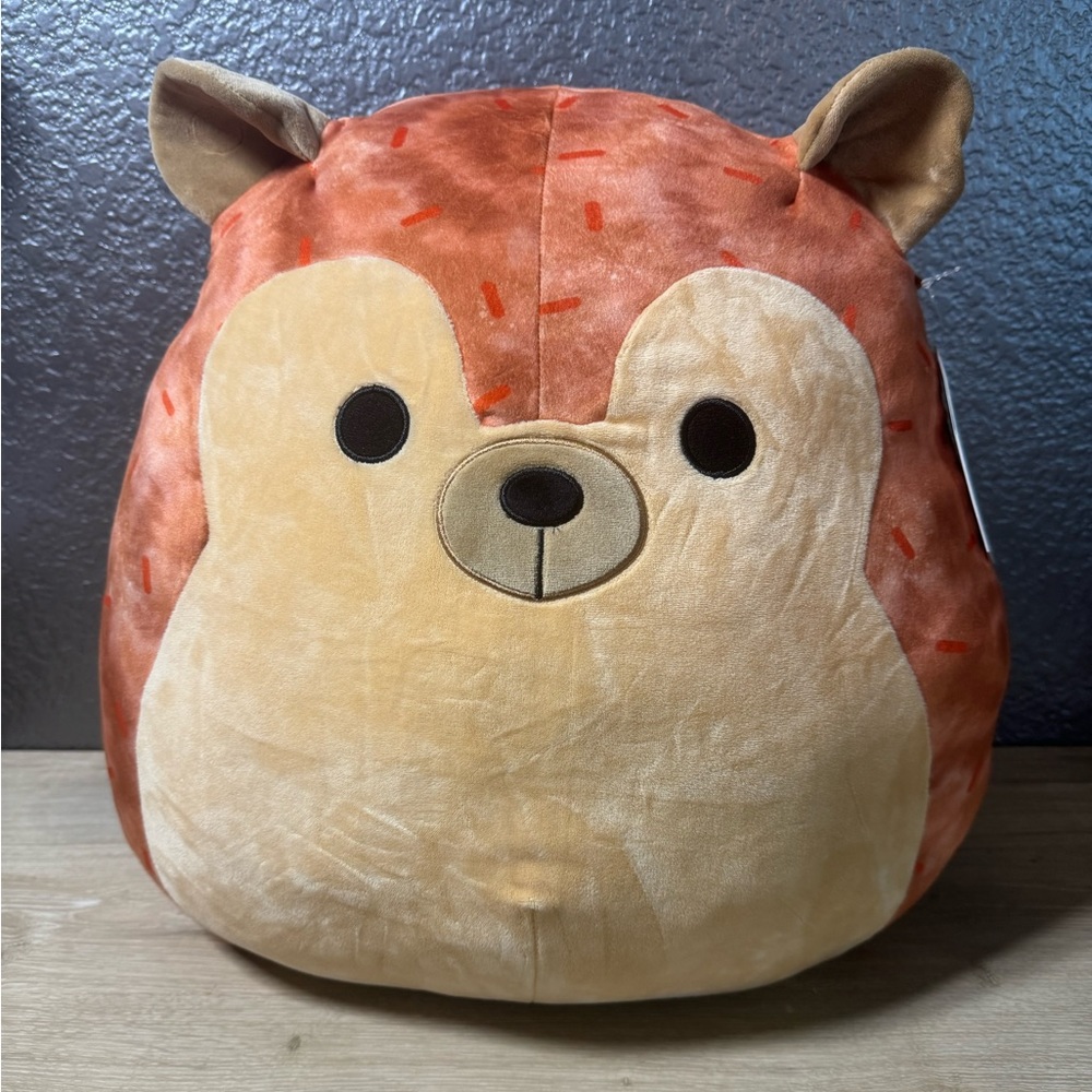 Squishmallows Hans the Hedgehog Tie-Dye 16" Stuffed Plush